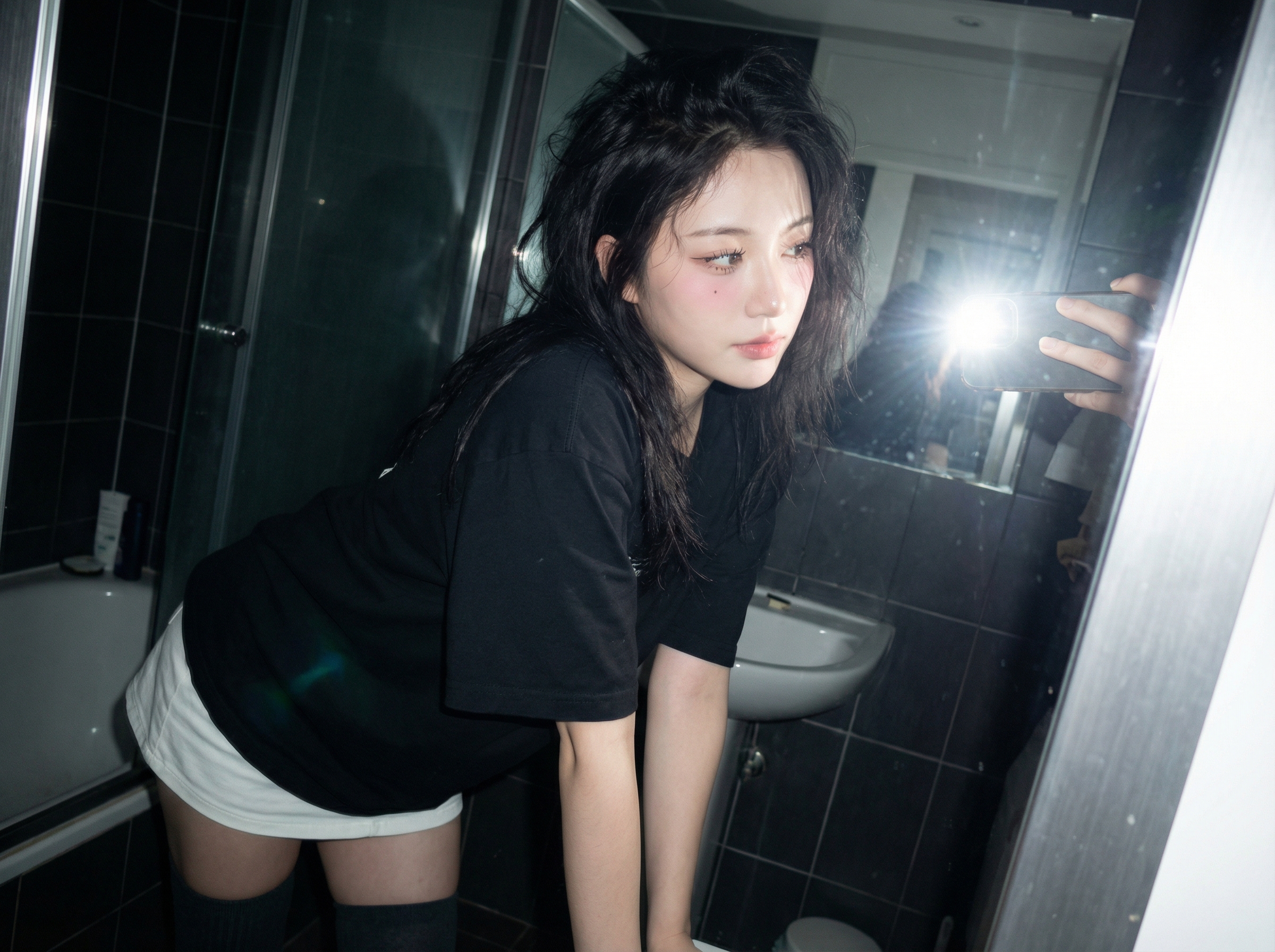 Casual Mirror Selfie